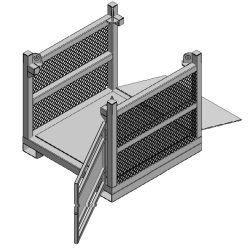 Open type offshore Cargo Basket